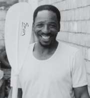 Simon Mkhize & paddle